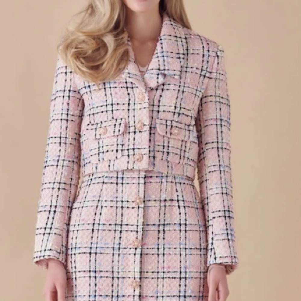 Cropped Tweed Jacket - Picture 10 of 10